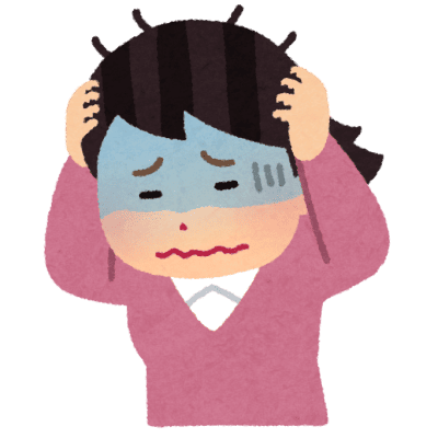 南知多町で夫の浮気に悩む女性のイラスト