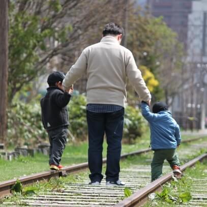 父親と子供