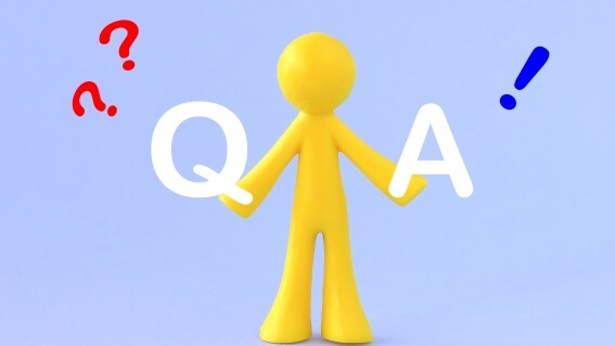 Q&Aにイラスト