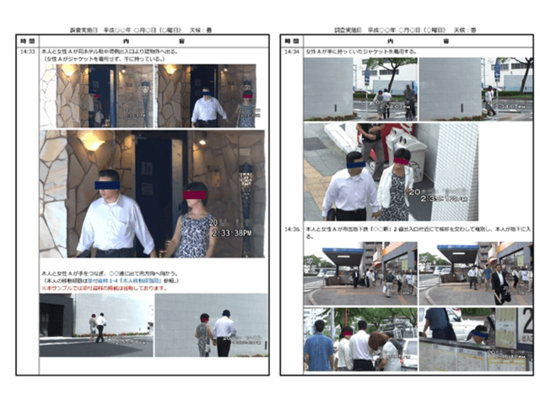 裁判に使える浮気の証拠写真と使えない浮気の証拠写真-名古屋浮気調査  